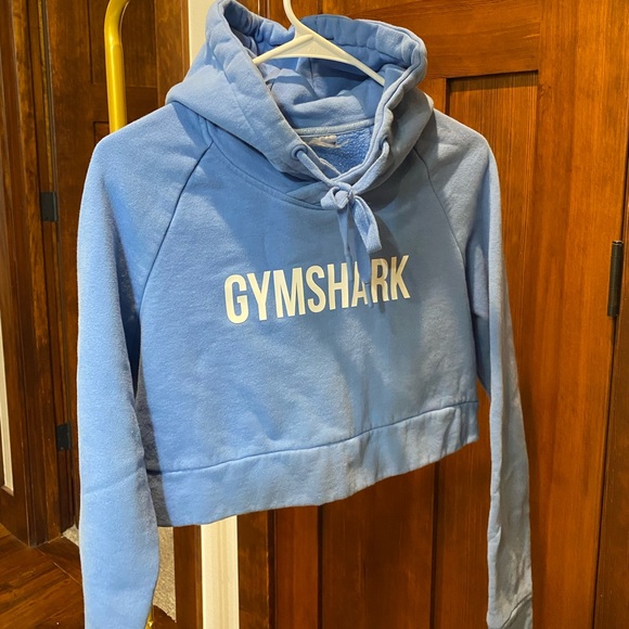 Gymshark cropped Crest hoodie - Picture 1 of 4